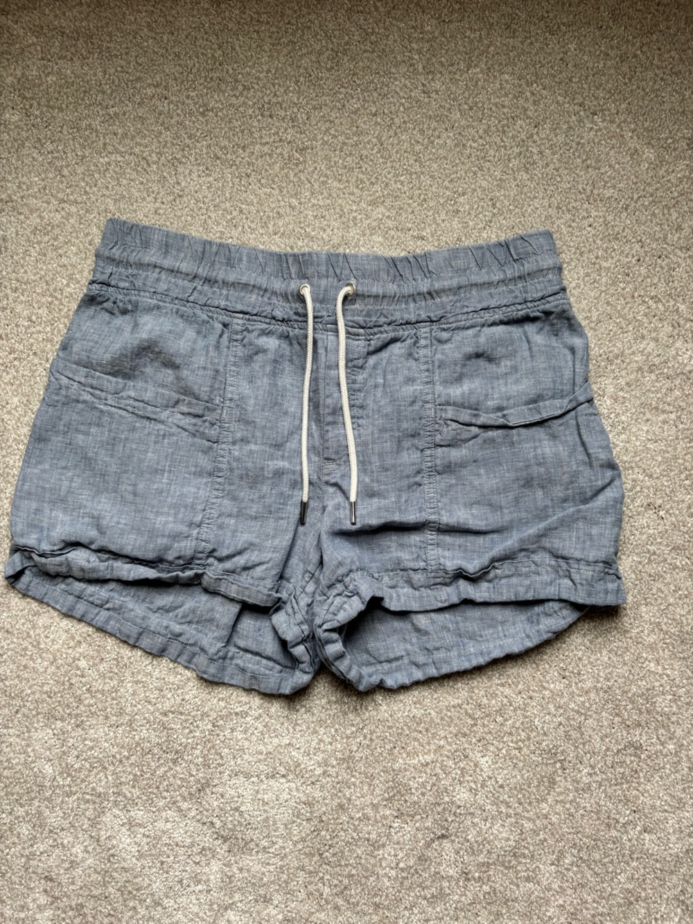 Women’s Athleta Linen-Blend Drawstring Shorts